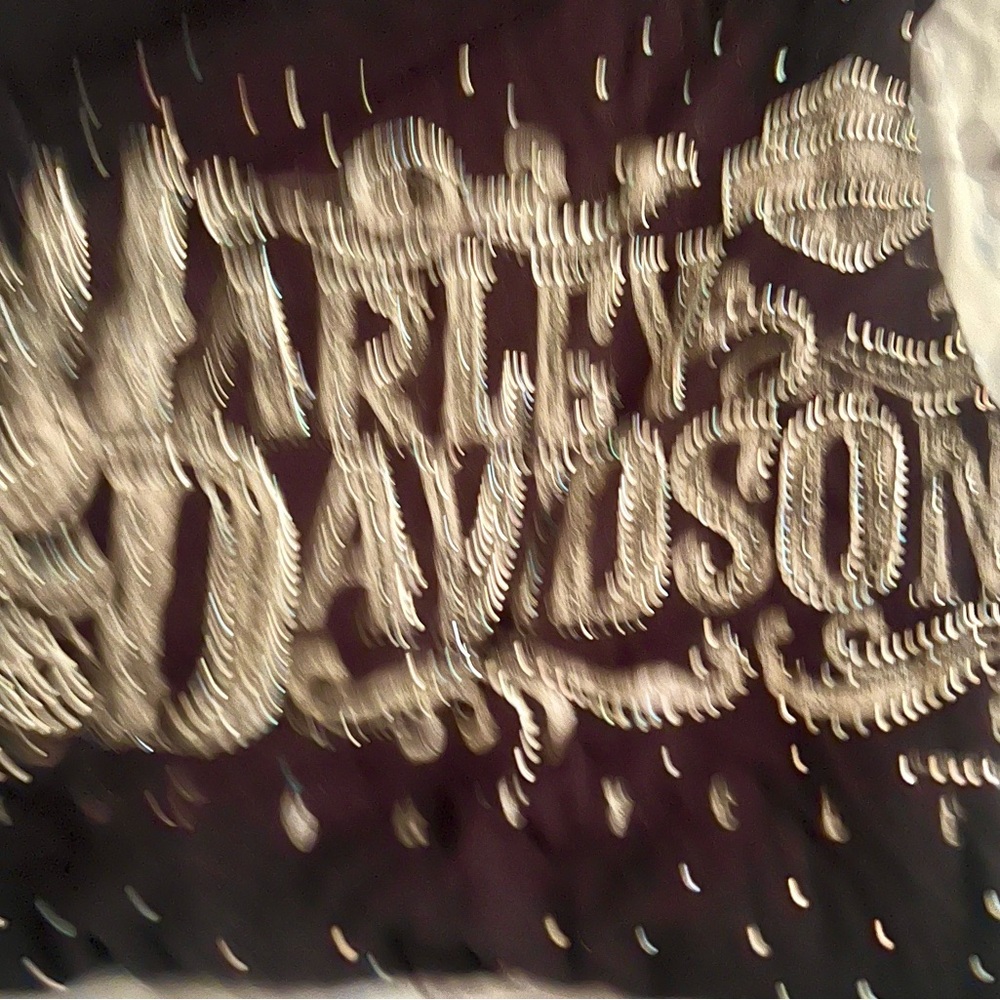 Harley-Davidson Black Jacket with Silver Accents